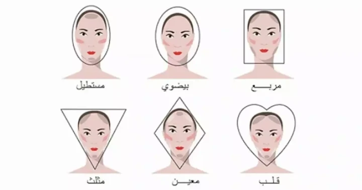 قصة الشعر المناسبة لشكل وجهك